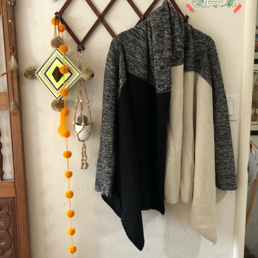 BCBG draped cardigan